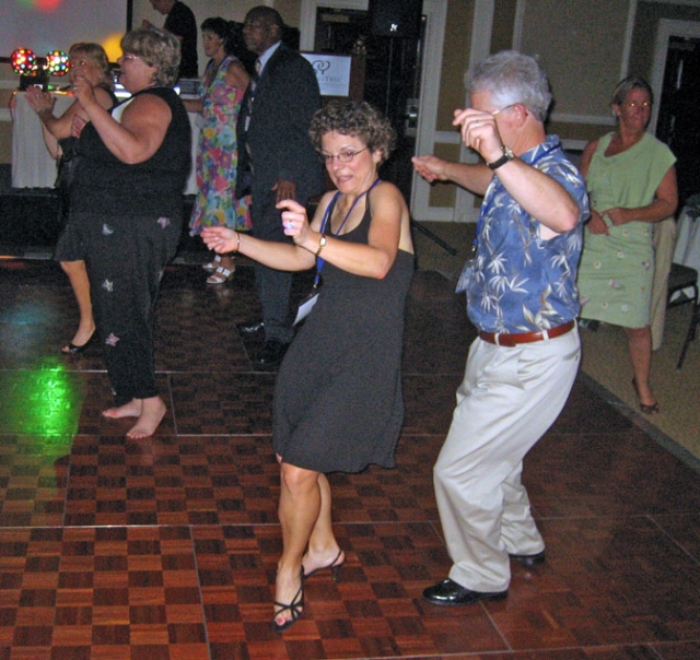 Dan Briddell & wife Connie tearing up the dance floor!